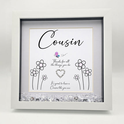 Cousin Thanks Frame