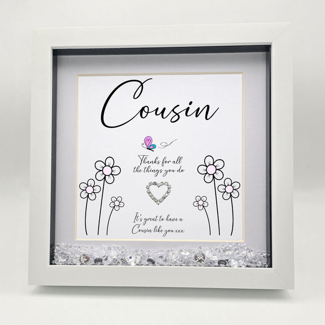 Cousin Thanks Frame