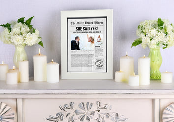 <strong>"Newspaper Wedding" – Lisa & Alex’s Story</strong>